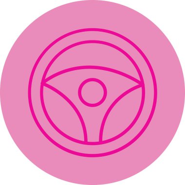 araba simgesi vektör illüstrasyonu