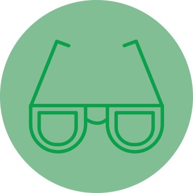 vektör gözlüğü resimleme