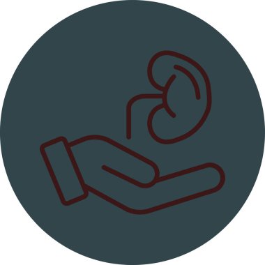 Bir bebeğin vektör illüstrasyonu