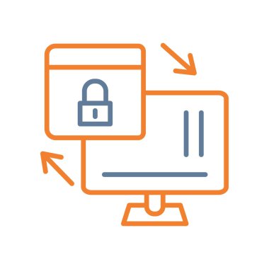 veri koruma vektörü simgesi