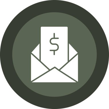 e-posta zarfı simgesi - taslak biçimi