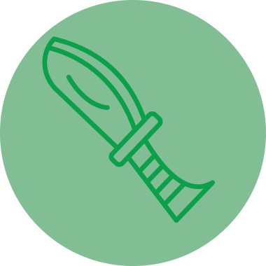 Kılıç. Web simgesi basit illüstrasyon