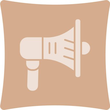 Bir megafonun vektör çizimi