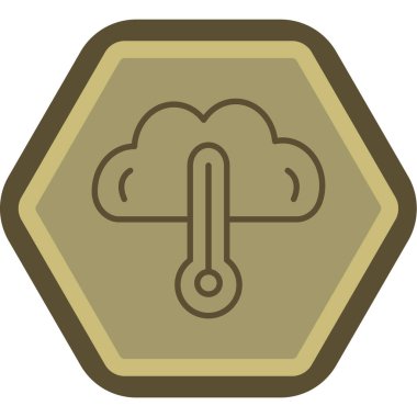 hava simgesi vektör illüstrasyonu