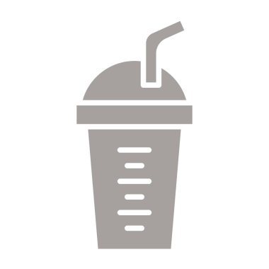 kahve içecek içecek ikonu ana hatlarıyla