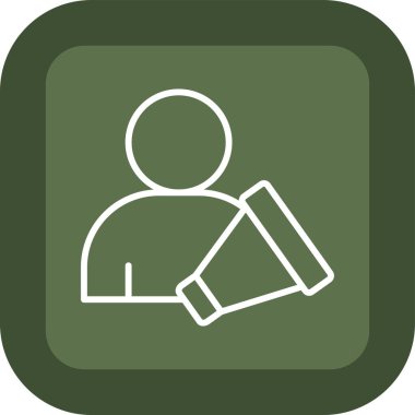 Bir tablet simgesinin vektör illüstrasyonu