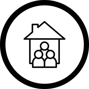 İnsan simgesinin vektör illüstrasyonu