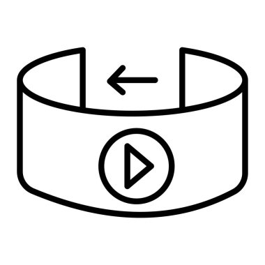 kamera simgesi vektör illüstrasyonu