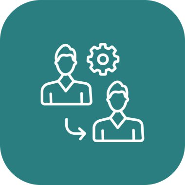 seo modern simgesinin vektör illüstrasyonu