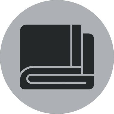 kitap simgesi vektör illüstrasyonu