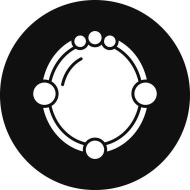 Yiyecek ve yiyecek ikonunun vektör illüstrasyonu