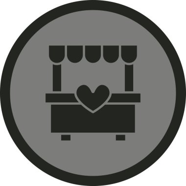 Modern simgenin vektör illüstrasyonu