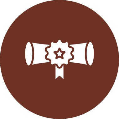 Yıldızlı bir noel ağacının vektör simgesi