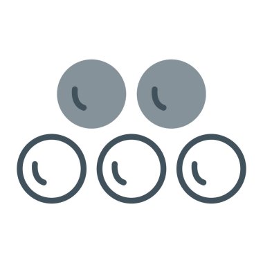 Saat vektör simgesi. düzenlenebilir vuruş.