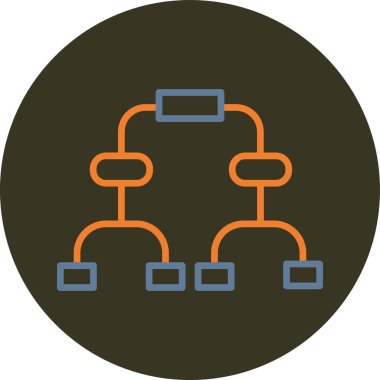 ağ paylaşım simgesi çizimi