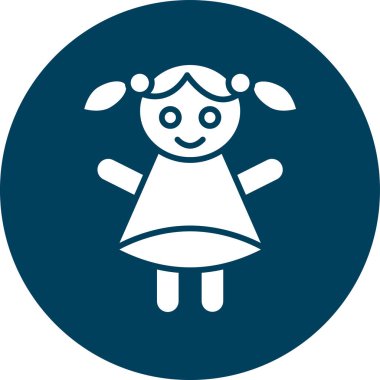 Bebek Kız. Basit tasarım