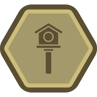 ev simgesi vektör illüstrasyonu