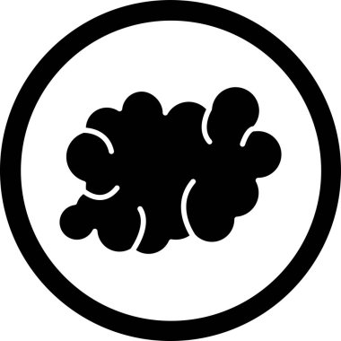 Yemek. Web simgesi vektör illüstrasyonu