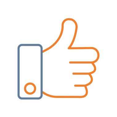 küçük vektör ince çizgi simgesi