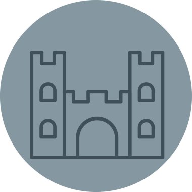 Vektör illüstrasyonu, simge ögesi arkaplanı