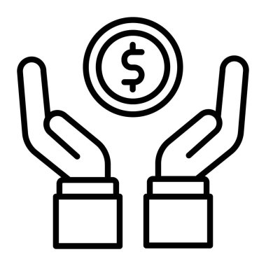 iş simgesi vektör illüstrasyonu