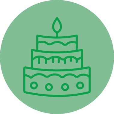 kek vektör çizgisi simgesi