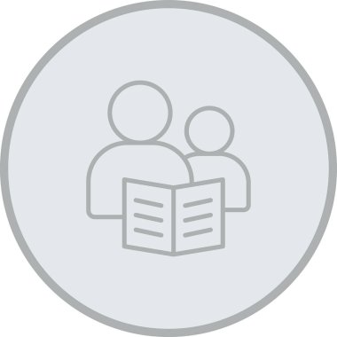 kitap simgesi vektör illüstrasyonu