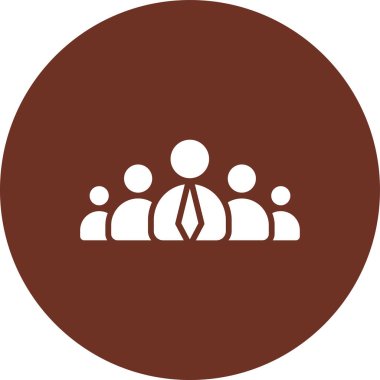 İş ikonu. vektör illüstrasyonu