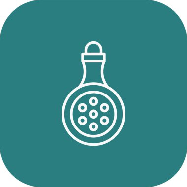 Eşsiz bomba vektör simgesi