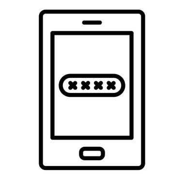 parola parola vektörü simgesi