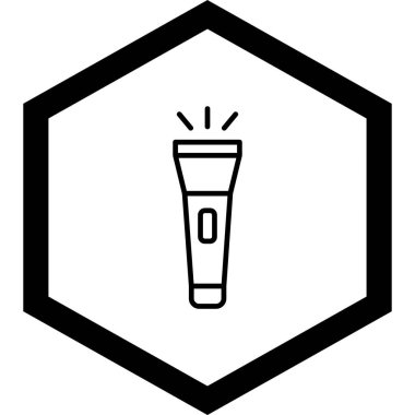 Bir test simgesinin vektör illüstrasyonu