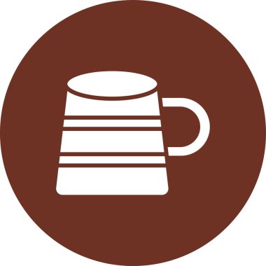 Kahve fincanı. Basit tasarım