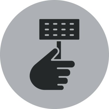 Modern b 'nin vektör illüstrasyonu eksik simgesi