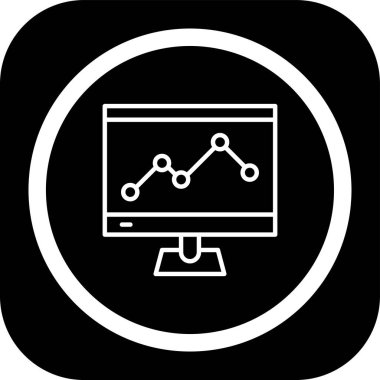 Vektör Analiz Simgesi illüstrasyonu