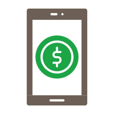 Şeffaf bir arkaplanda dolar işareti çizimi. Birinci kalite semboller. Konsept ve grafik tasarımı için simgeler.