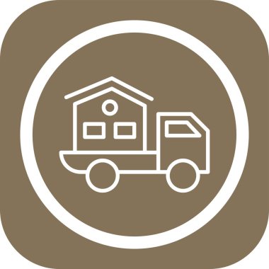 araba simgesi vektör illüstrasyonu