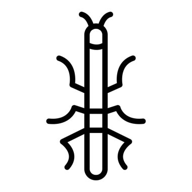 Termometre vektör simgesi. Beyaz arkaplan termometresinde izole edilmiş ana vektör simgesi.