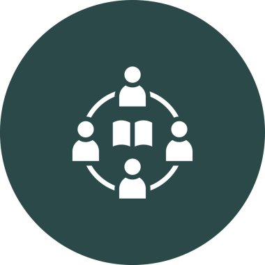 İş ve finans simgesinin vektör illüstrasyonu