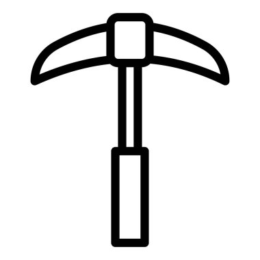 Balta simgesi vektör illüstrasyonu.