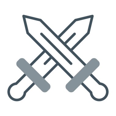 çapraz vektör simgesi. biçim beyaz arkaplanda ana hat sembolüdür.