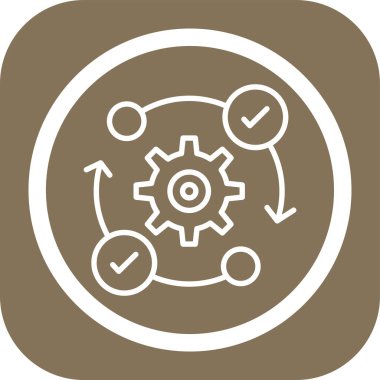 Vektör ayarı Simge illüstrasyonu