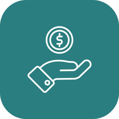 Vektör Doları simge tasarlamak