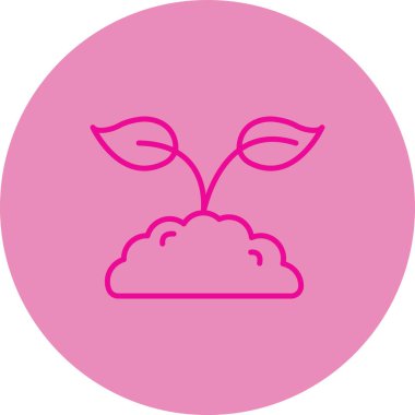 Çiçekli bir kadının vektör çizimi