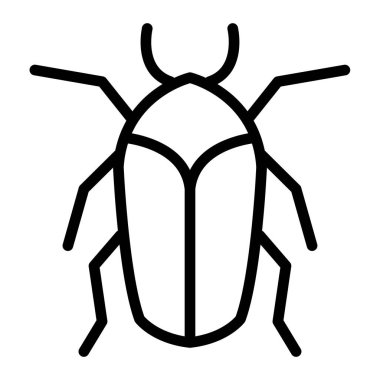 Ana hatlar biçiminde böcek böceği simgesi