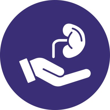 Bir kadın simgesinin vektör illüstrasyonu