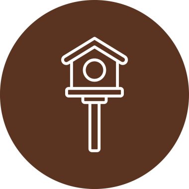 Ev simgesi, vektör illüstrasyonu