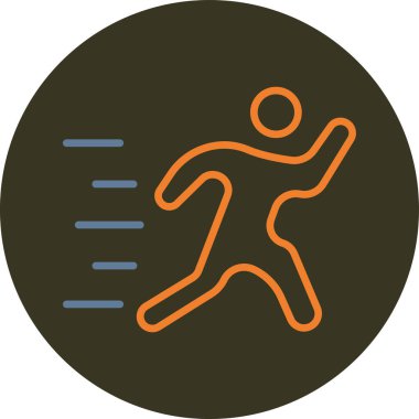 İnsan simgesinin vektör illüstrasyonu