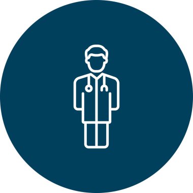 Doktor Simge vektör illüstrasyonu