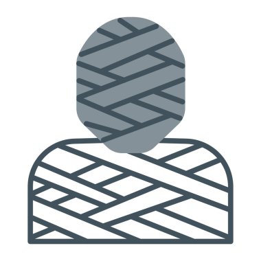 İnsan simgesinin vektör illüstrasyonu