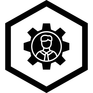 Vektör dişli simge tasarlamak